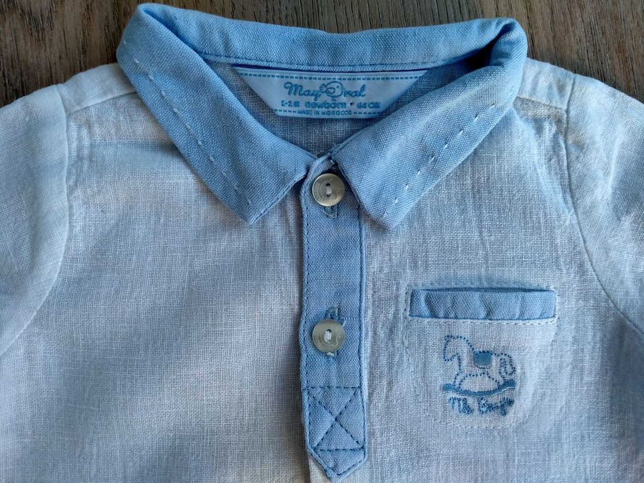 Chłopięcy komplet do chrztu Mayoral r. 60