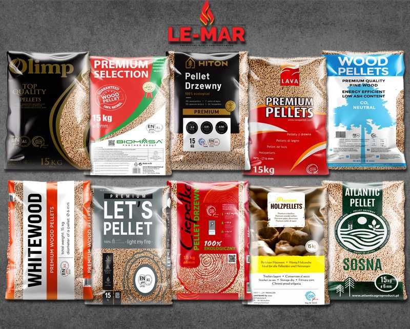 PELLET Premium, Olimp, Lava, Rezult DĄB/BUK ! Brykiet, Węgiel, Drewno.