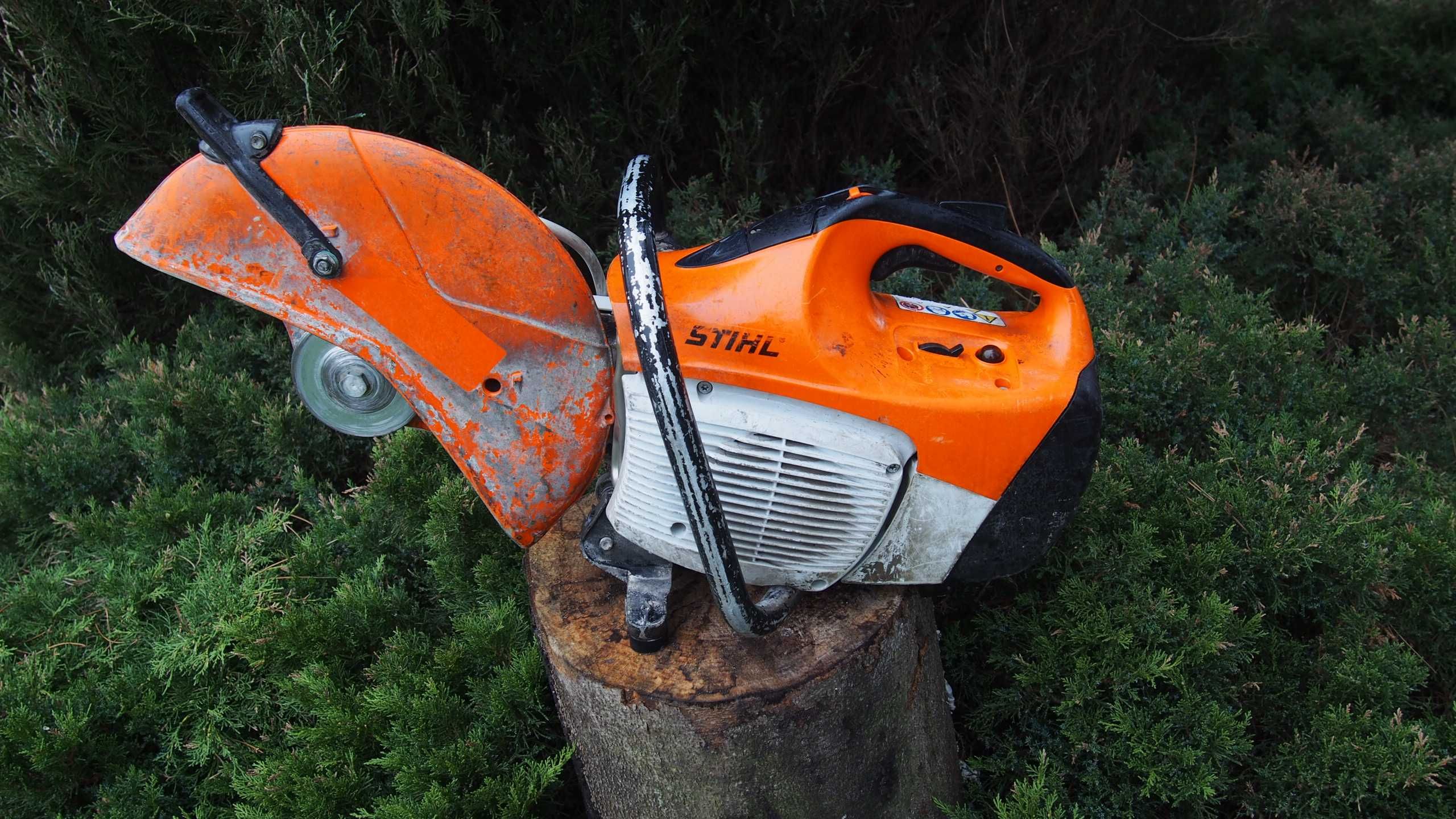 Stihl ts 420 TS420 PILA do Betonu Asfaltu metalu spalinowa 350mm