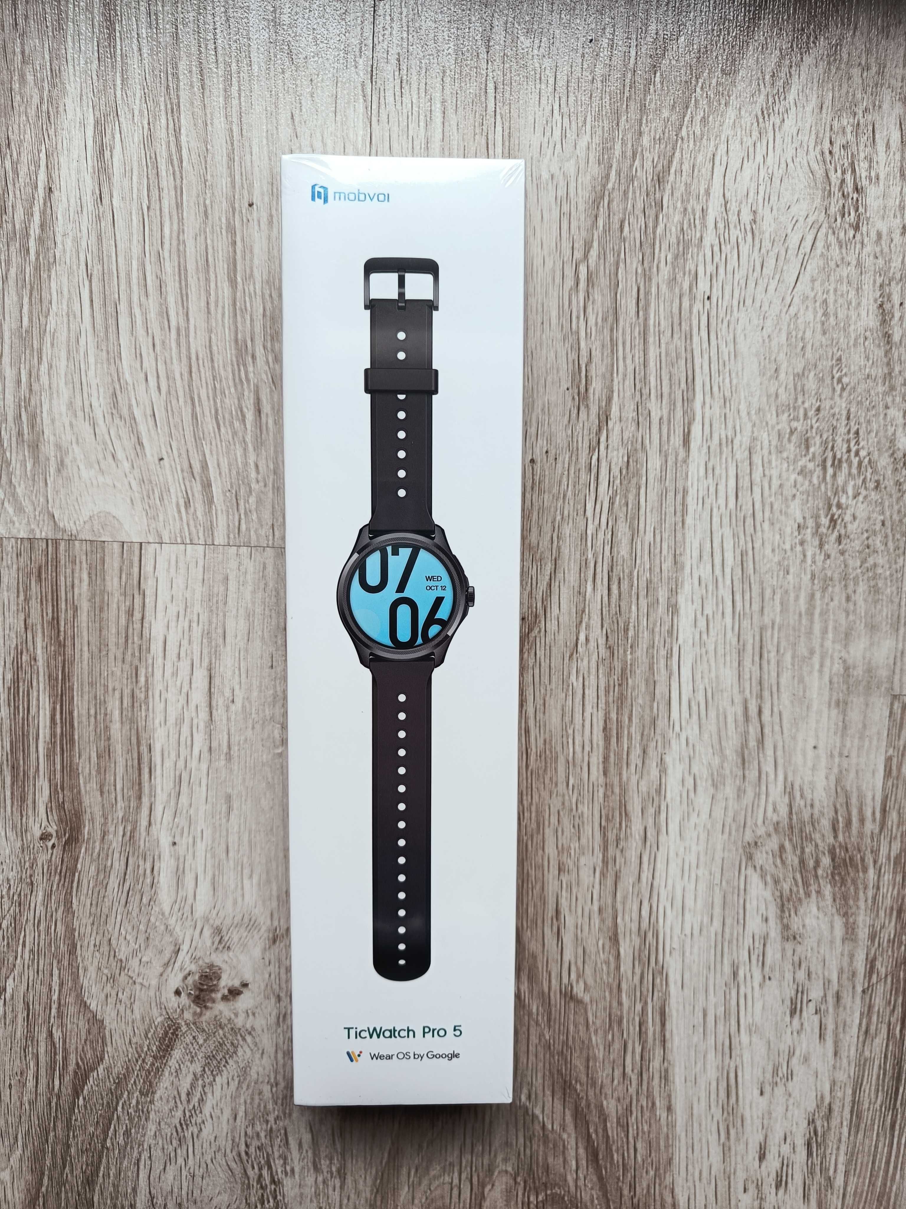 NOWY Smartwatch zegarek Ticwatch pro 5 czarny
