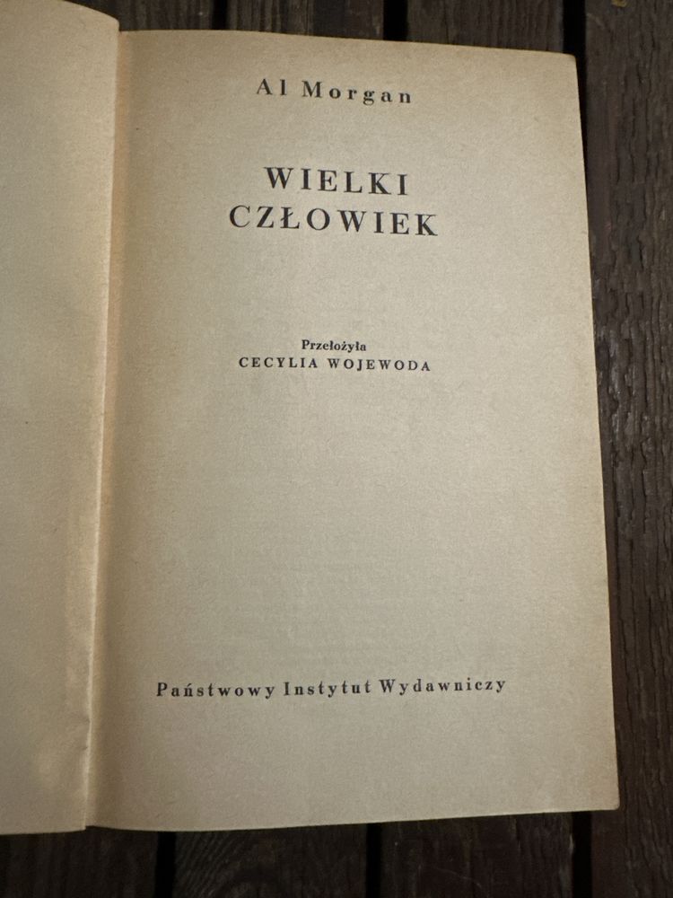 Al Morgan „Wielki czlowiek”