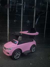 Дитяча машинка для дівчинки, розовий колір