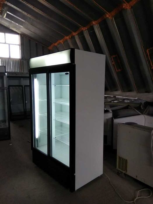 Холодильні шафи вітрини Inter 1200 білий, стан супер.Є сервіс!+ОРЕНДА