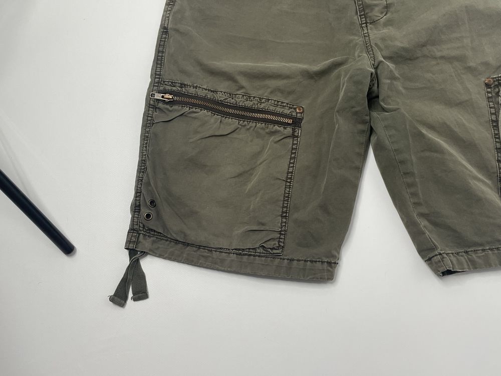 Мультипокетні широкі карго шорти multipocket cargo shorts army