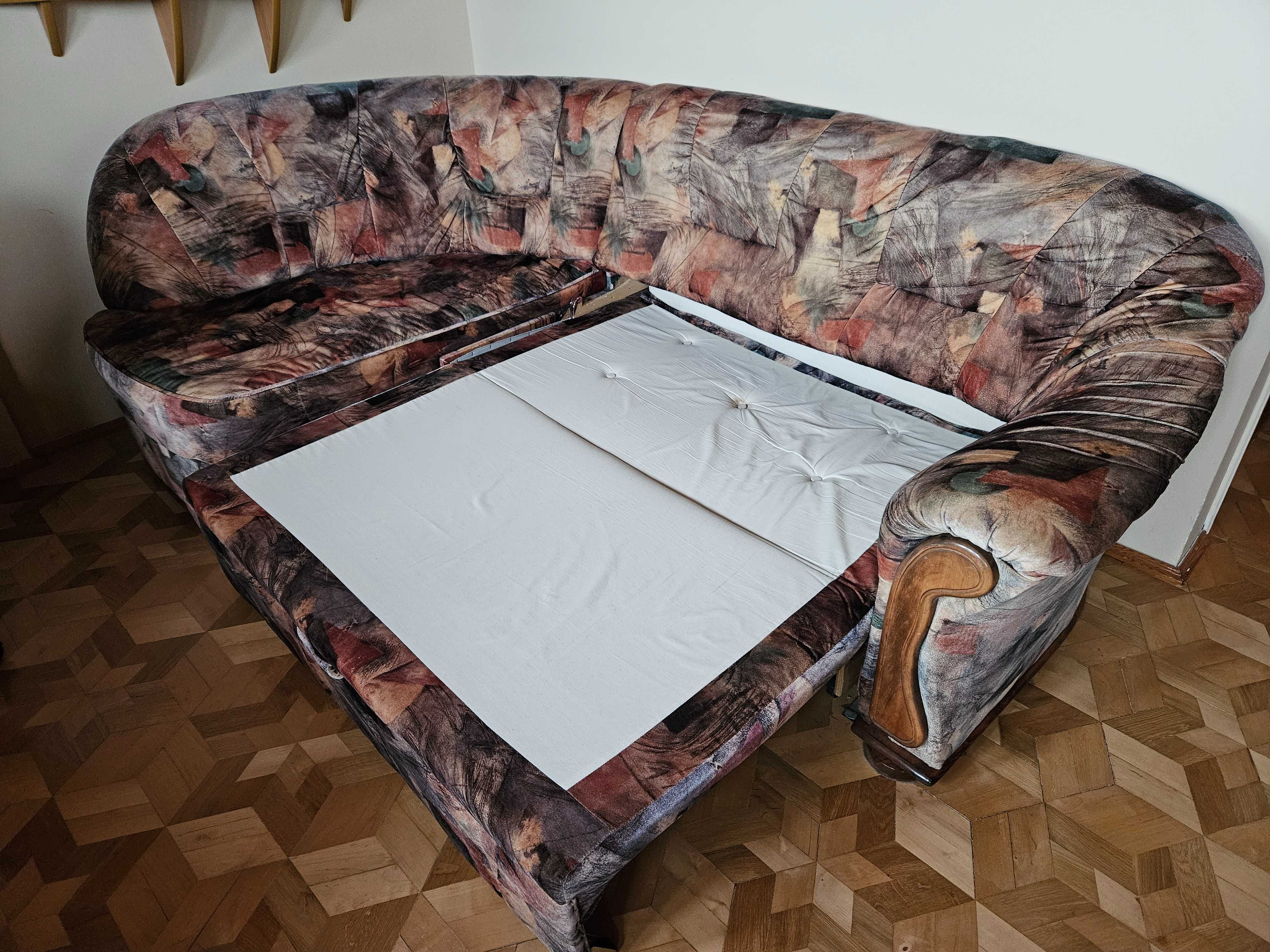 Sofa z funkcją spania. Narożnik
