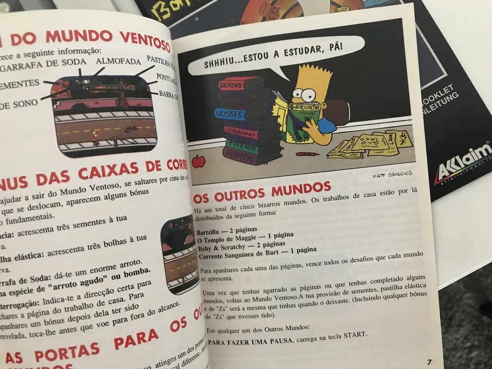 The Simpsons Bart’s Nightmare - SNES Super Nintendo