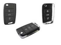 chave ou borracha para VW Golf,Skoda, Seat Remote Keyless MK7