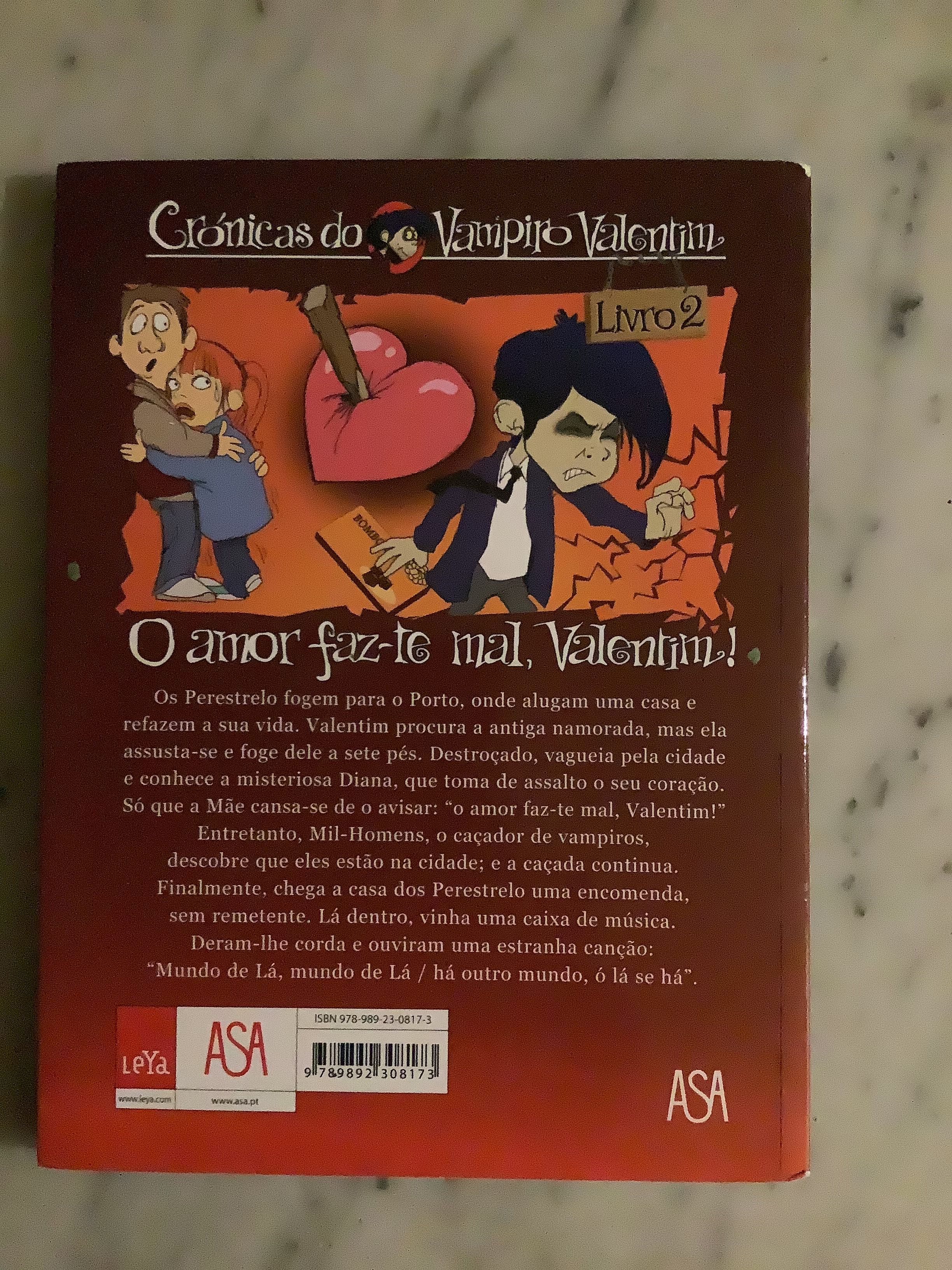 Livro O amor faz mal, Valentim!