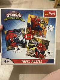 Puzzle spiderman trefl 3w1