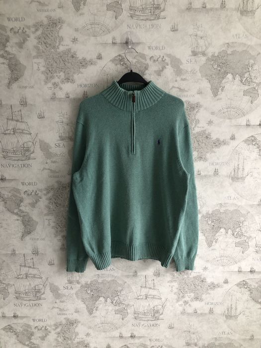 Кофта зіпка 1/3 polo ralph lauren ( L )