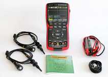 Zoyi ZT-703S oscyloskop 2x50Mhz, multimetr, generator, 2 sondy