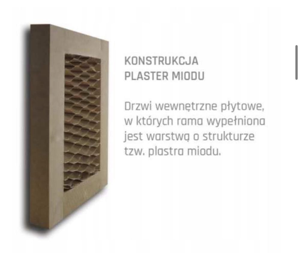 Dobre TANIE Polskie Drzwi wewnętrzne WINDOOR OLGA pod dom, dostawa