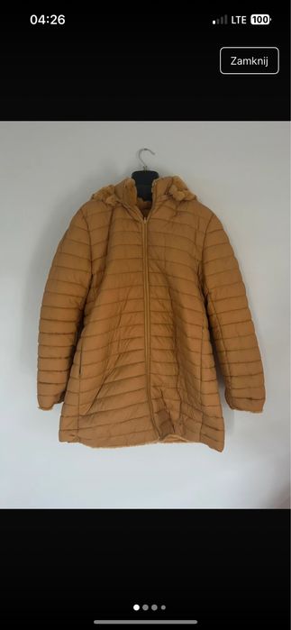 Ciepła dwustronna kurtka