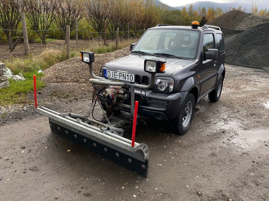 Suzuki jimny pług śnieżny pfau specjalny