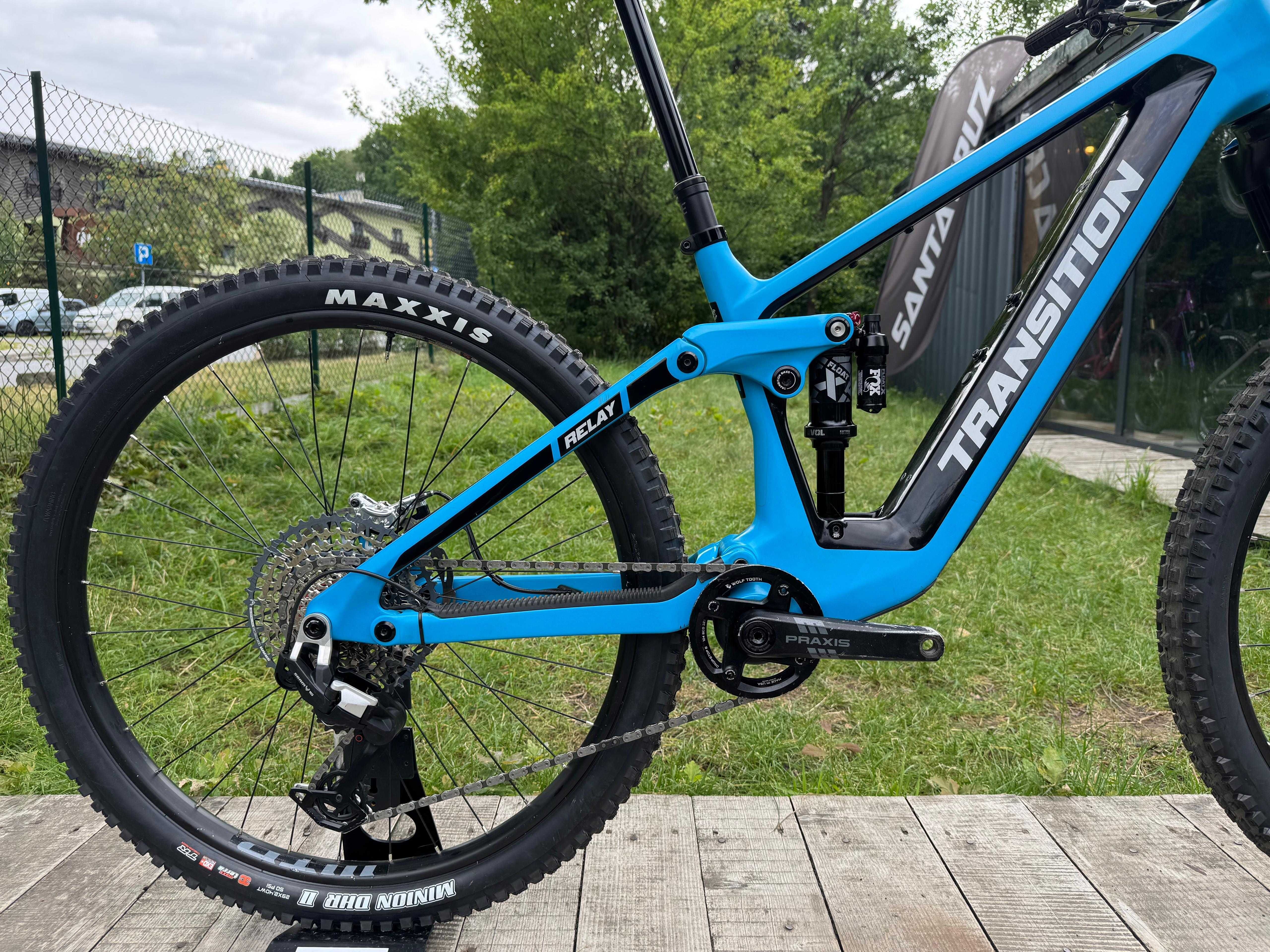 Rower elektryczny enduro Transition Relay "M" + dodatkowa bateria