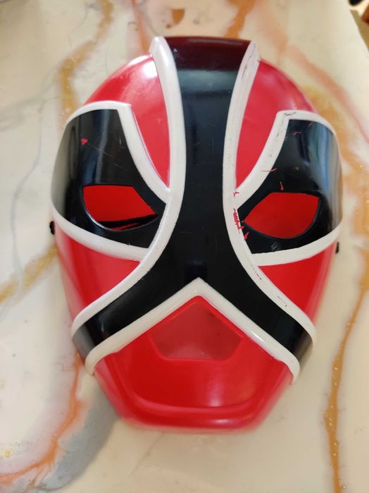 2x STRÓJ+MASKA/Adventure/5-8/110-128/Power Ranger/Jason/Billy/karnawał