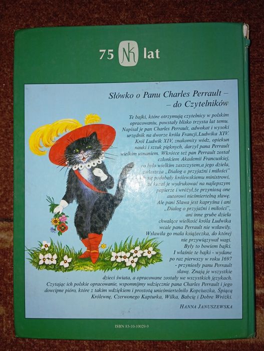 Bajki kota w butach Hanna Januszewska Charles Perrault