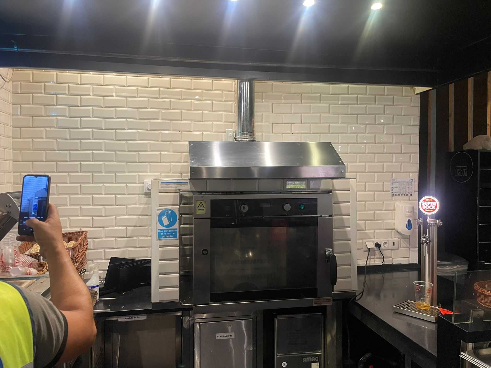 Exaustores, Ventiladores e Hottes em inox