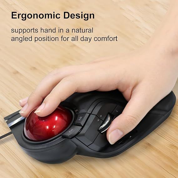 Elecom M-HT1URBK – precyzyjna mysz Trackball do gier i biura!