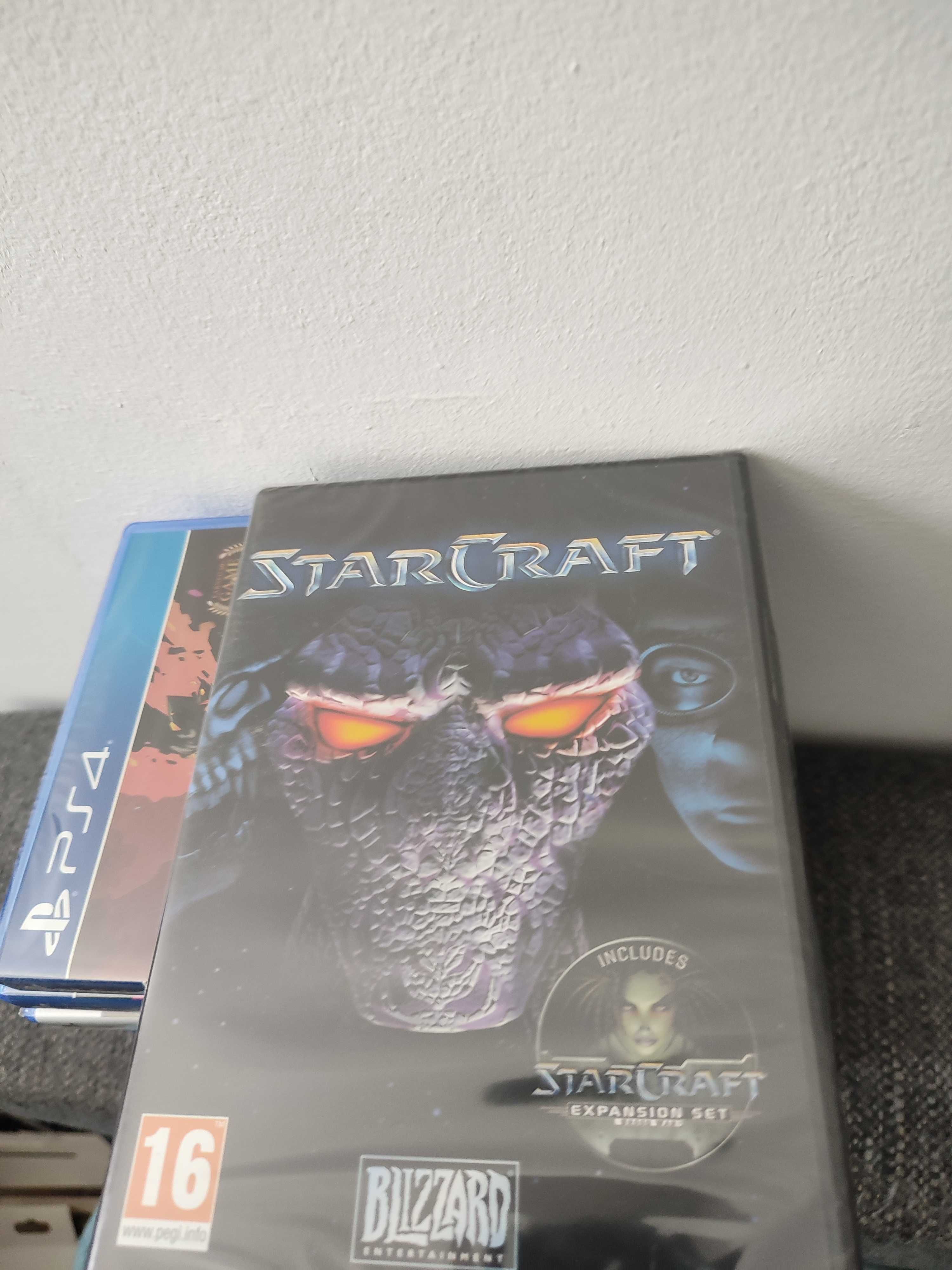 Starcraft 1 Folia plus Brood War gra Nowa/zamiana