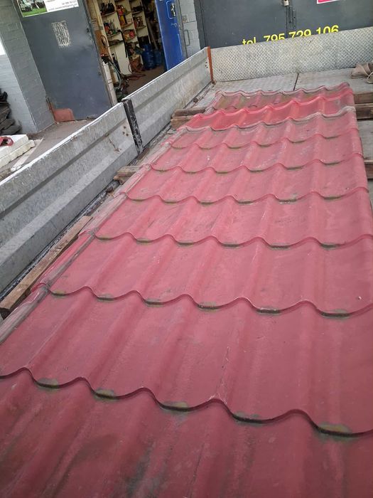 Blachodachówka, blacha z demontażu