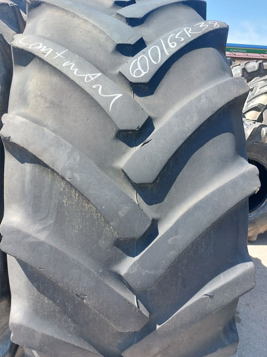 600/65R38 Continental opony rolnicze używane para