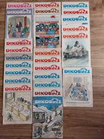 Czeskie czasopisma DIKOBRAZ z lat 1976, 1977, 1978, 1979, 1980 i 1981