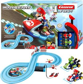 Carrera Tor Samochodowy Mario Kart 2,4m wiek 3+ Na Baterie