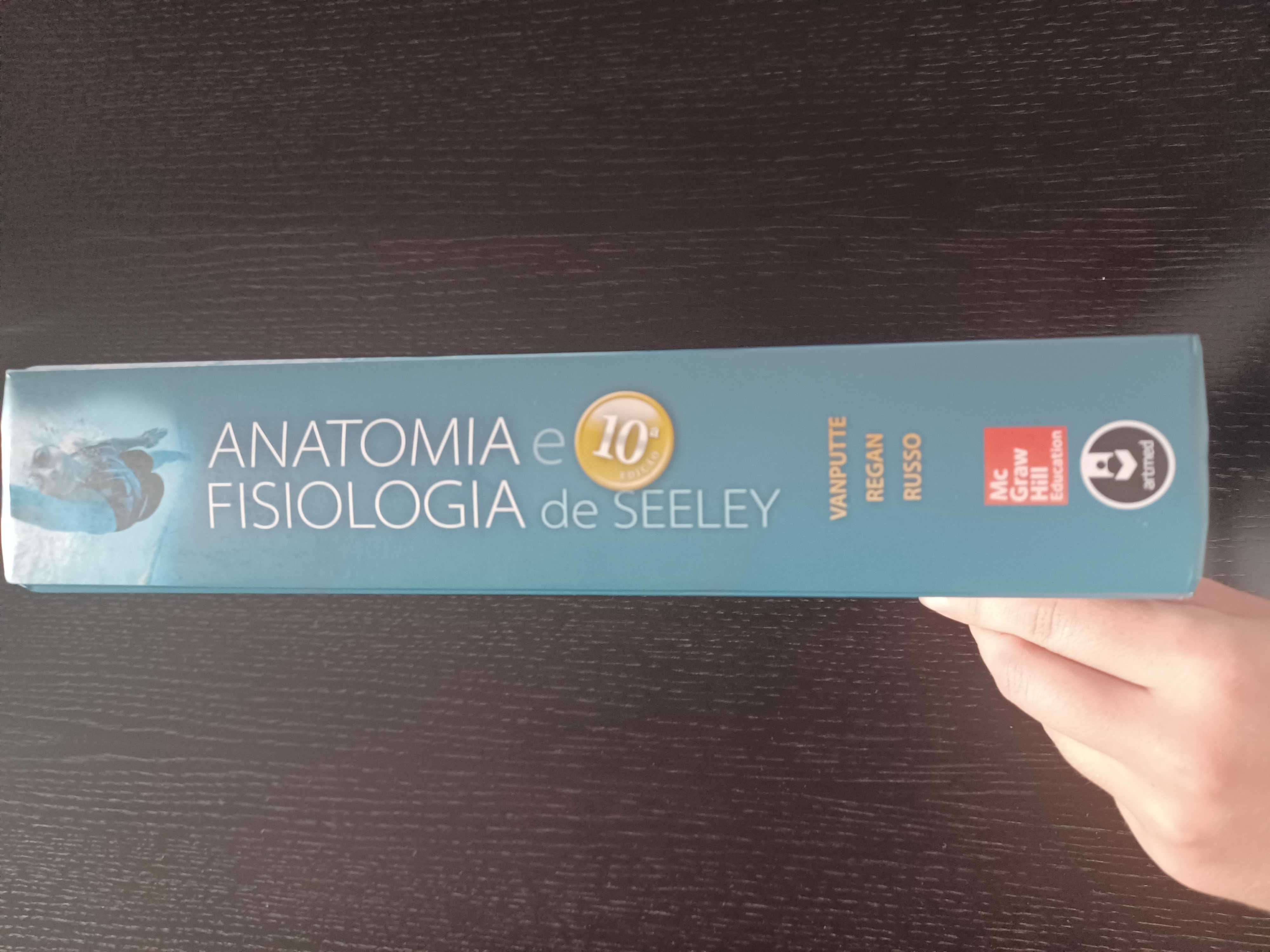 Livro Anatomia e Fisiologia de Seeley + Atlas Anatomia