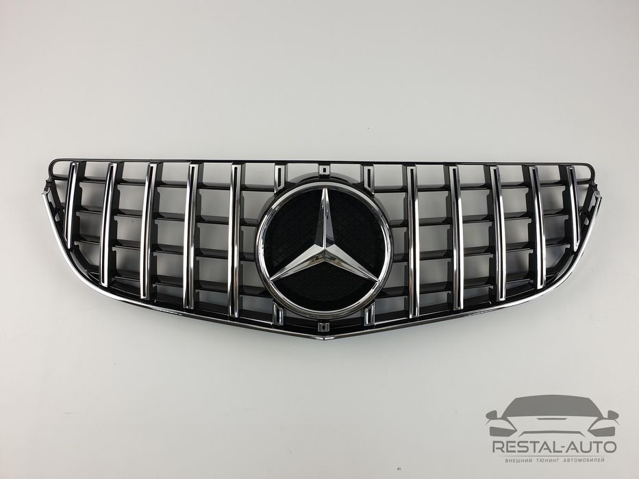 Решетка радиатора Mercedes E Coupe C207 2013-2017 GT Хром купе