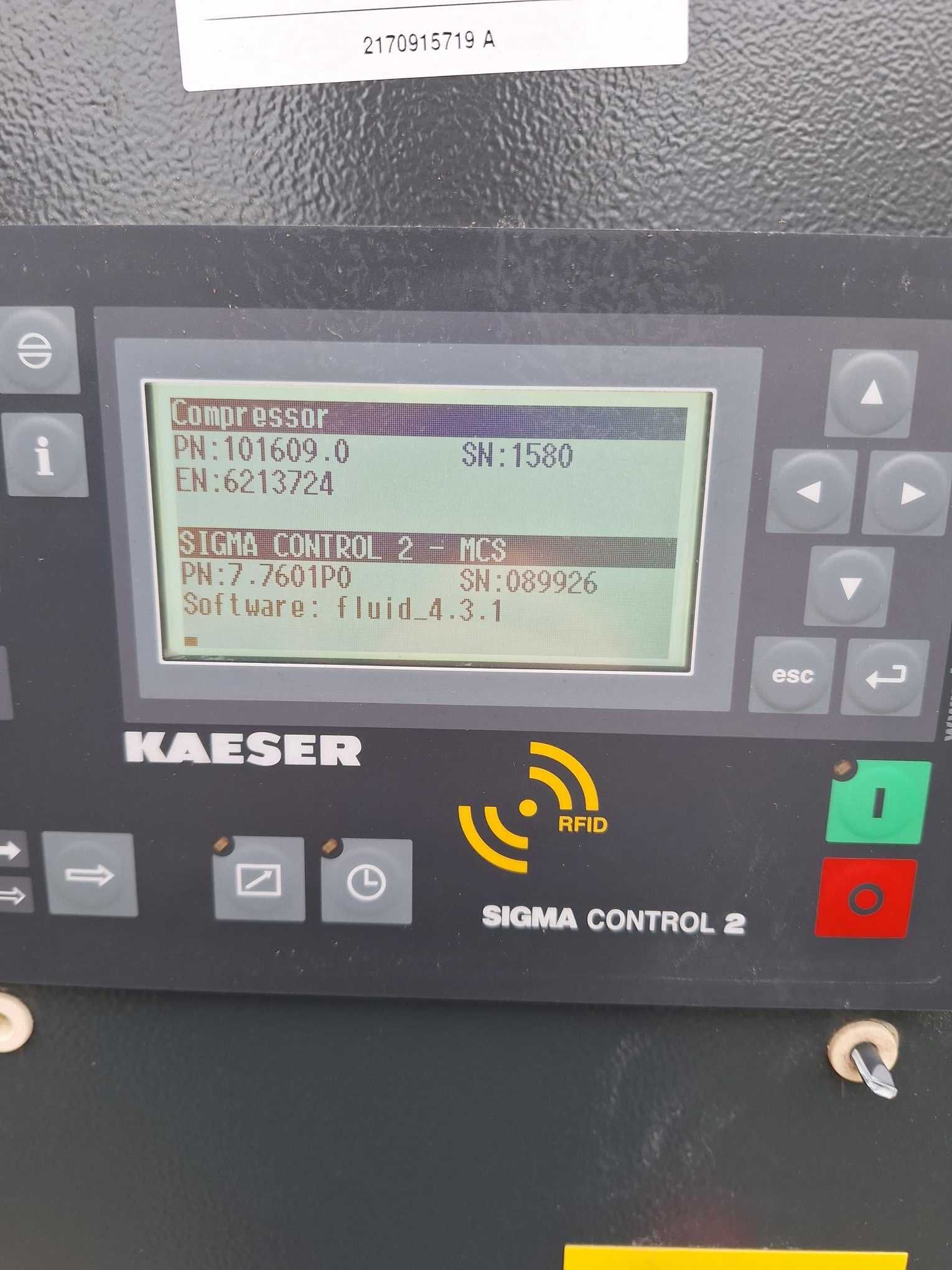 2017r!! Kompresor śrubowy Kaeser ASD60 SPRĘŻARKA 30KW