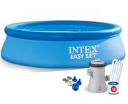 Intex 28118 Діаметр 305 x Висота 61см Надувний басейн з фільтр - насос