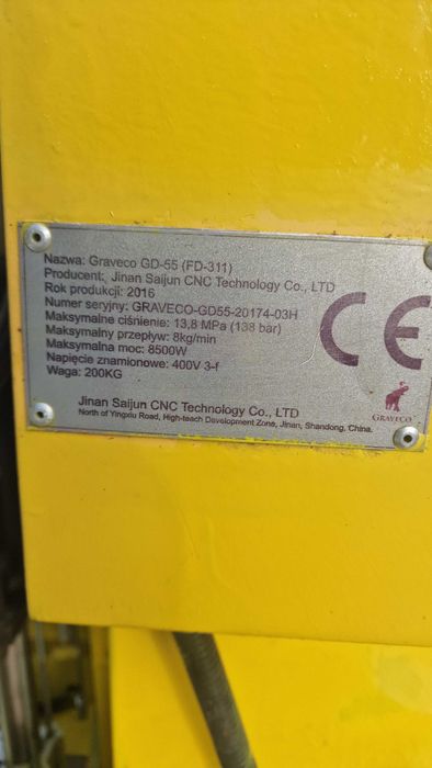 Agregat do piany Graveco GD-55