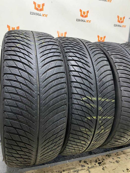 Шини б/у 235/55 R17 Michelin Pilot Alpin 5 - 6мм, 2022 зимові