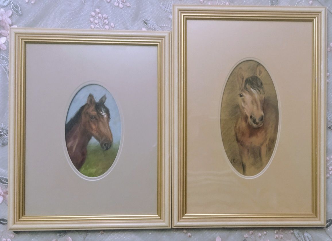 Kolekcja 2 x obraz koń
