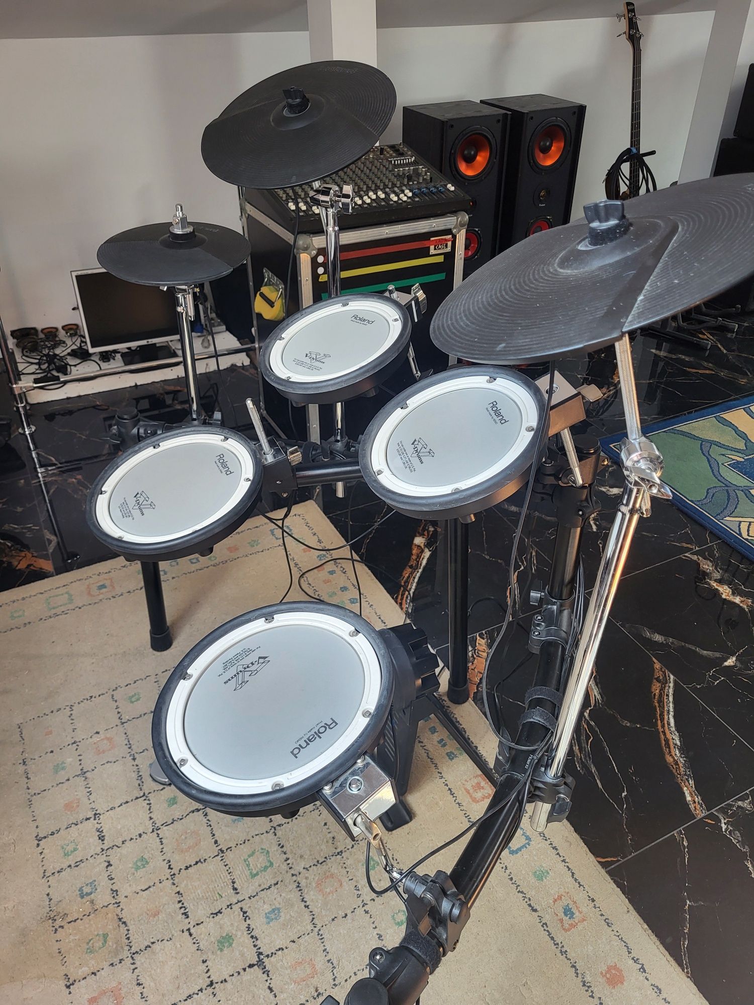 Perkusja Roland elektroniczna. Cały V Drums.