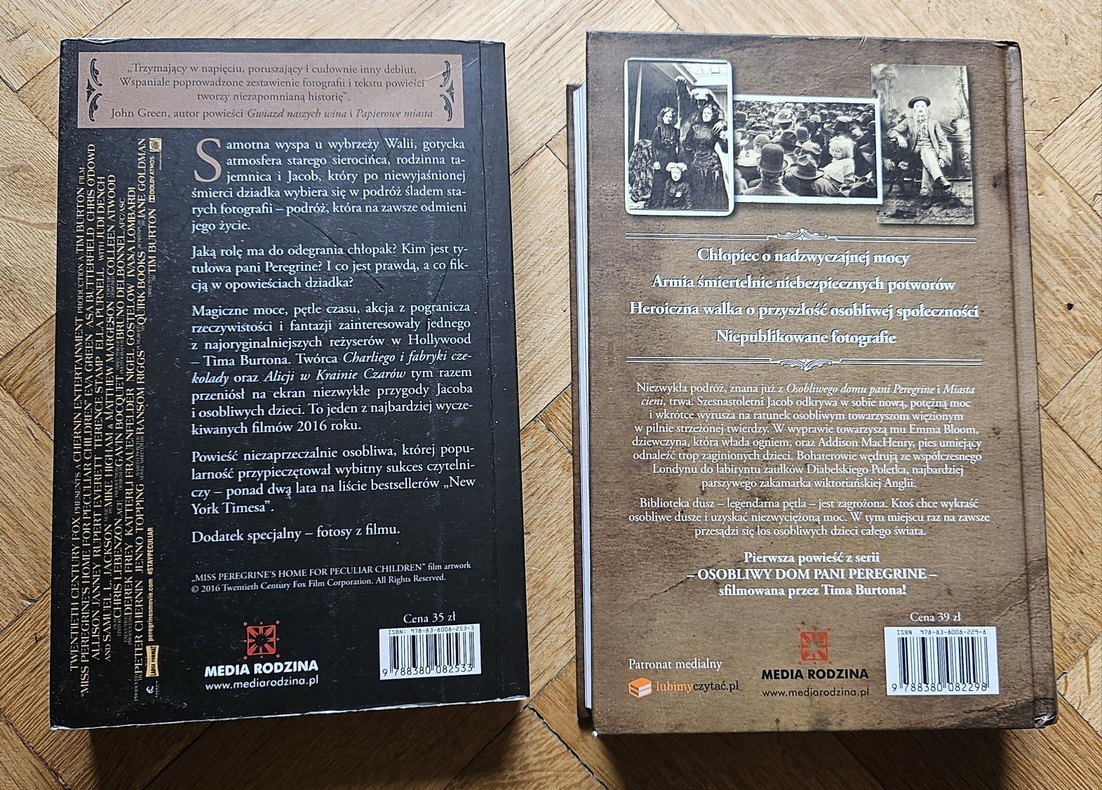 Osobliwy Dom Pani Peregrine, Baśnie Osobliwe, Film DVD - Ransom Riggs