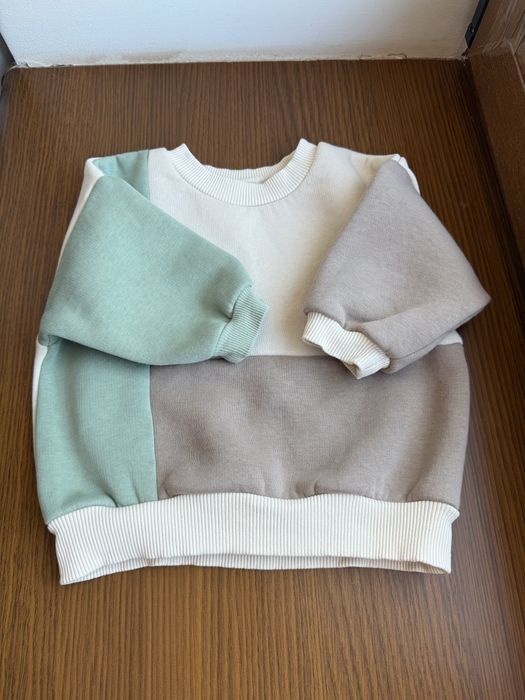 Теплый флисовый костюм 74 р. б/у