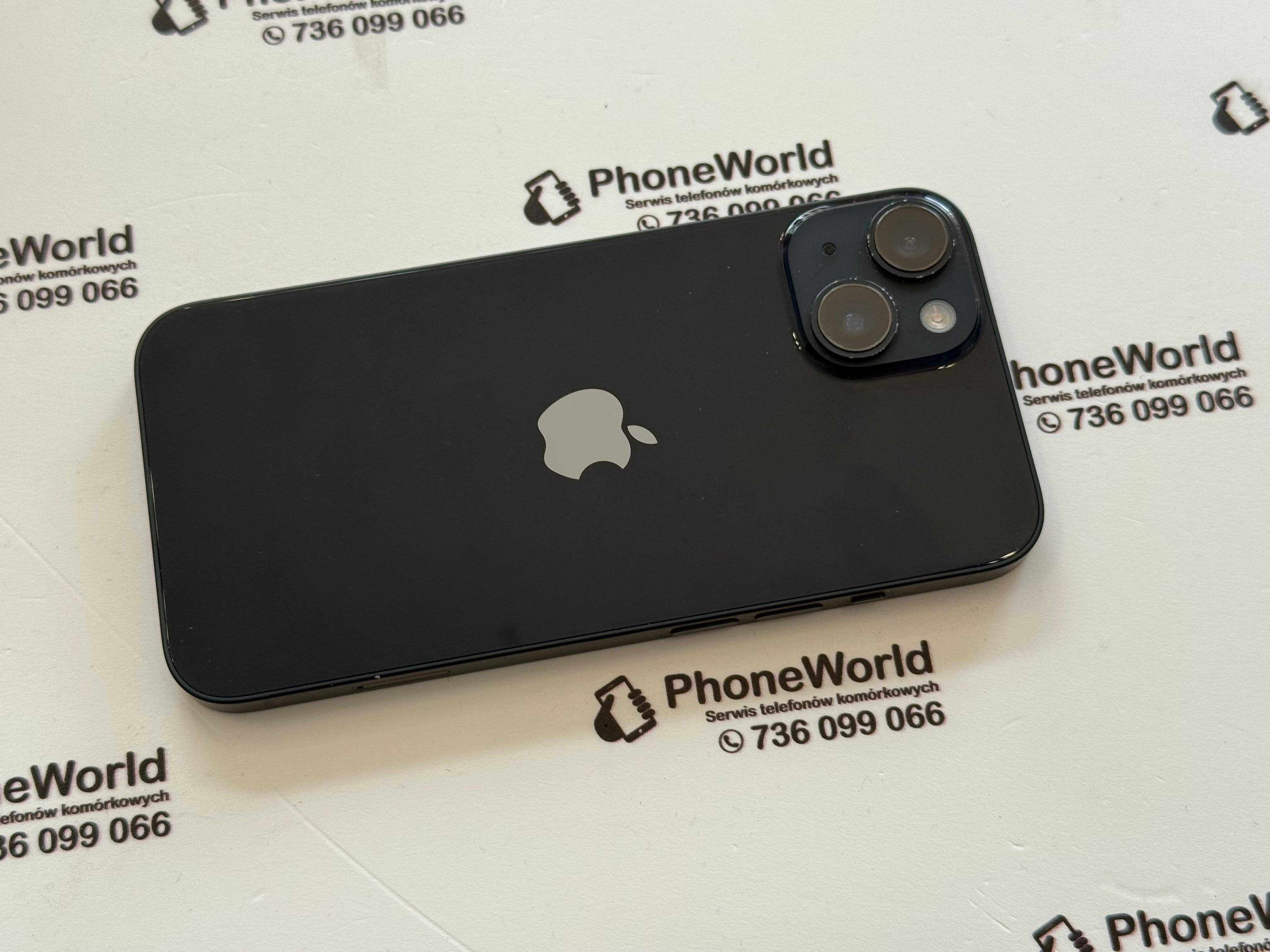 Zadbany iPhone 14 128GB 85% Czarny Gwarancja PhoneWorld