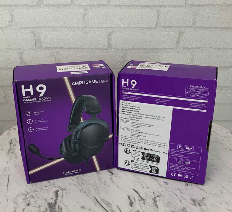 Навушники Fifine H9 Black