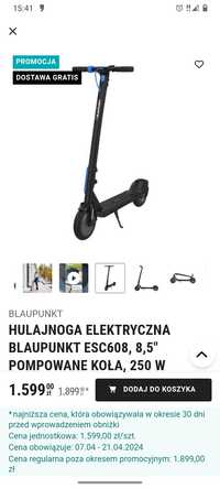 Hulajnoga Blaupunkt używana