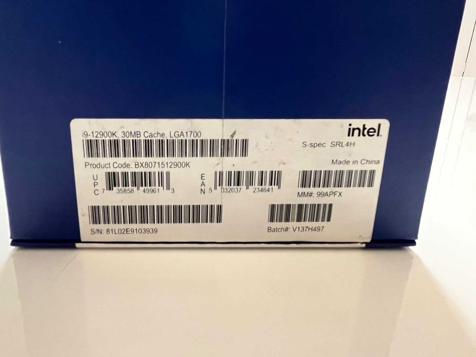 Upgrade Intel Core i9 12900k + Asus Prime Z690-P + 64GB DDR4 Kingston