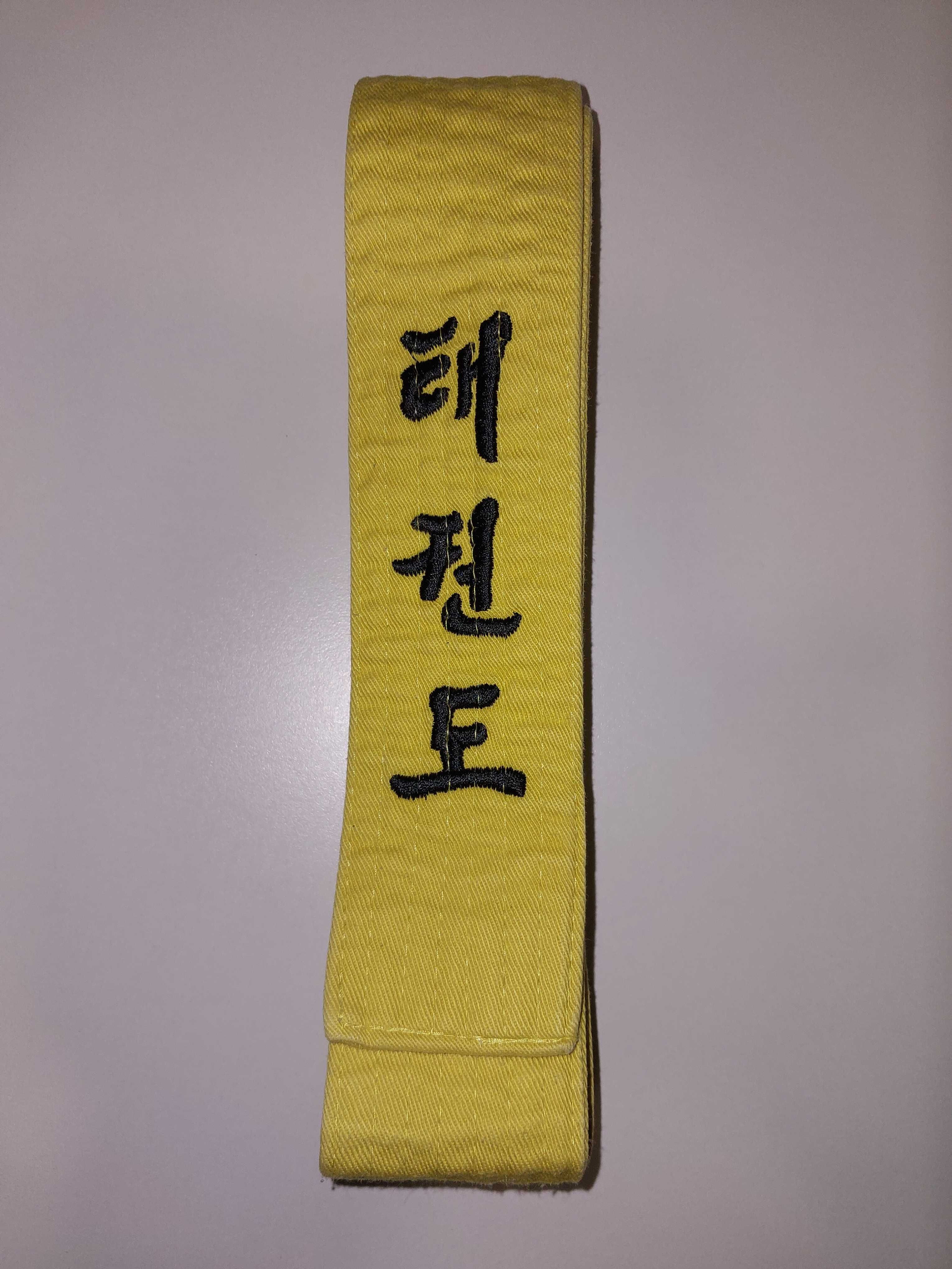 Żółty pas taekwondo