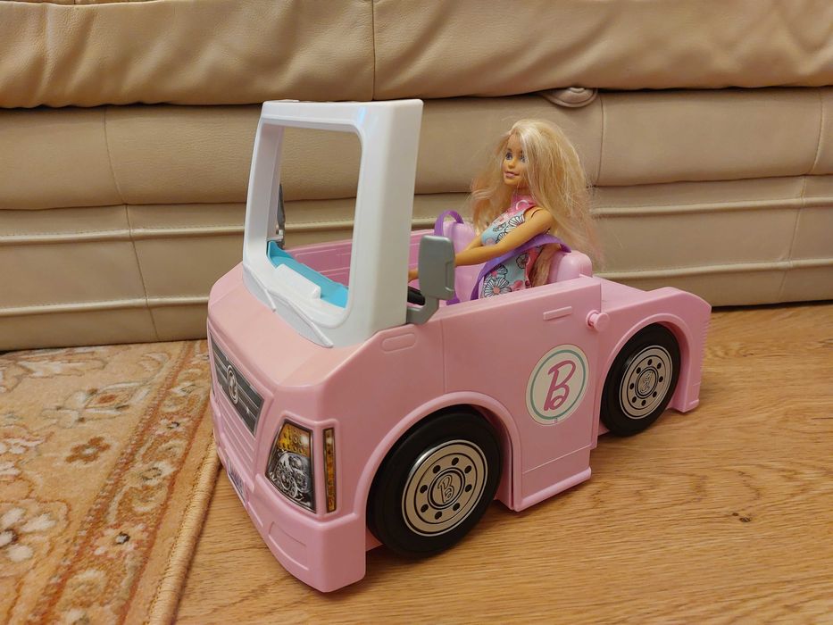 barbie, kamper 3w1, ghl93 plus lalka gratis