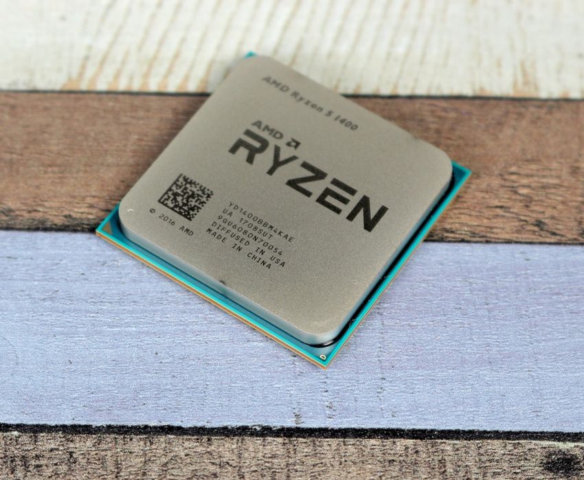 Процесор AMD Ryzen 5 1400 3.4 GHz. 4 ядра/4 потоки. Soket AM4. Tray
