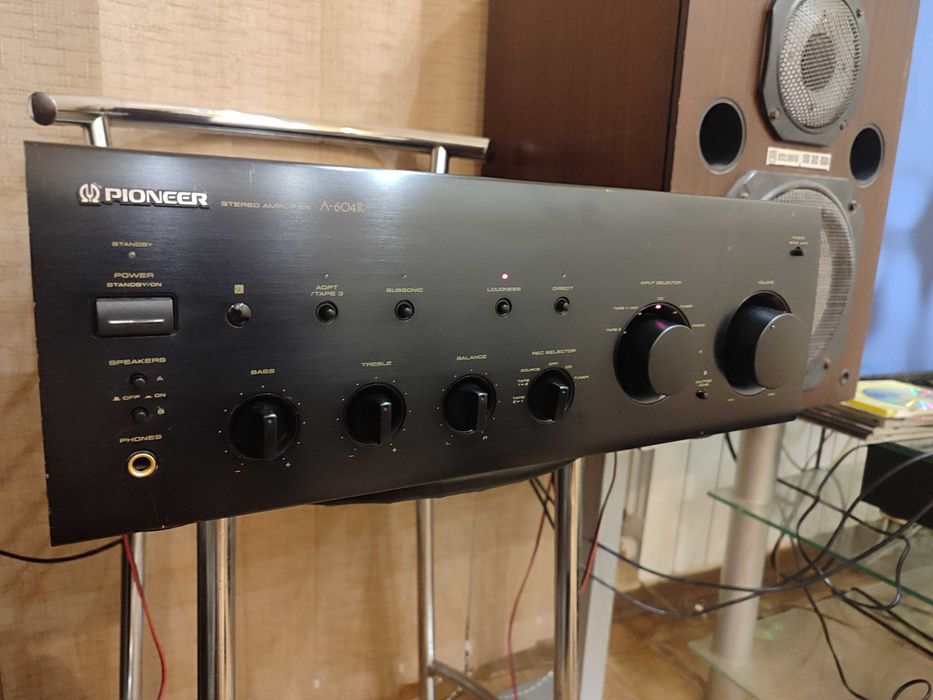 Мощный Усилитель звука Pioneer A-604R. Звук !