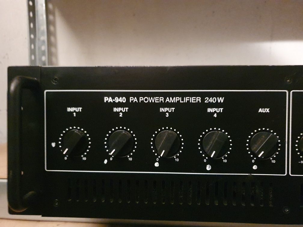 Monacor PA-940, wzmacniacz miksujący pa, mono
