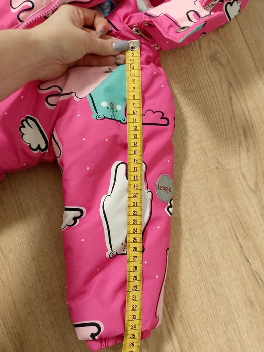 Зимовий комбінезон на дівчинку