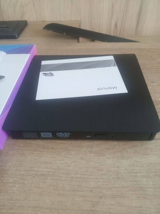 Внешний USB 3.0 DVD-RW CD-RW привод, портативный дисковод, ECD819-SU3