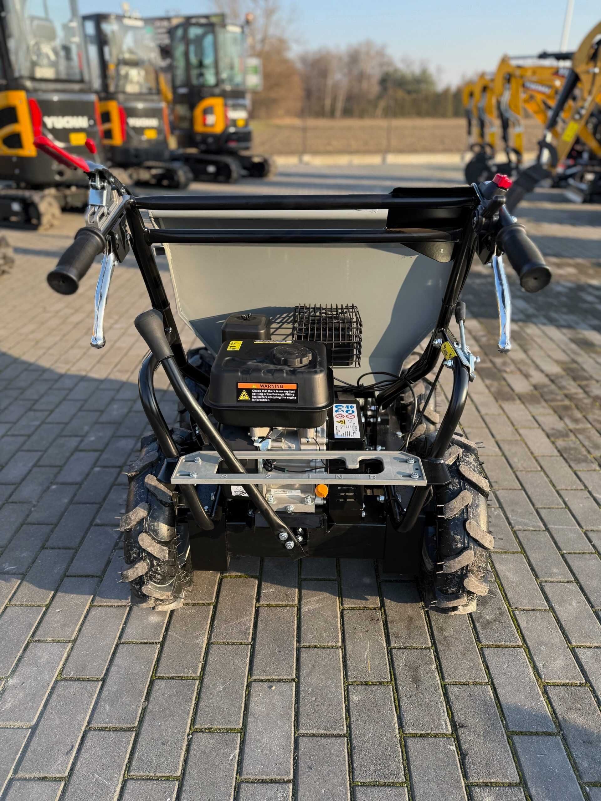 Taczka 300kg 400kg wozidło spalinowe 4x4 Loncin 4,5km budowlane ogród